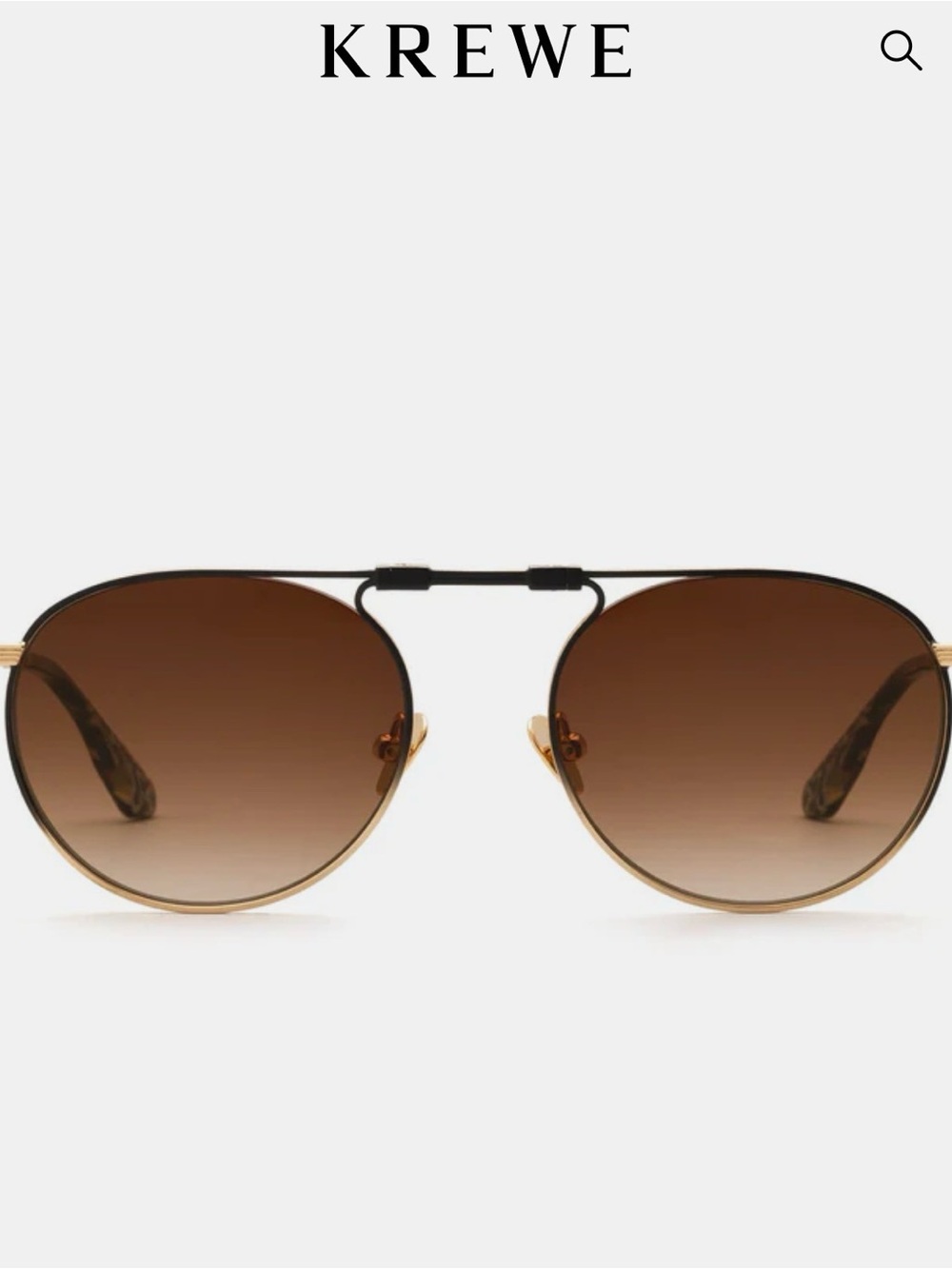 KREWE Rampart Fold | Poppy Noir